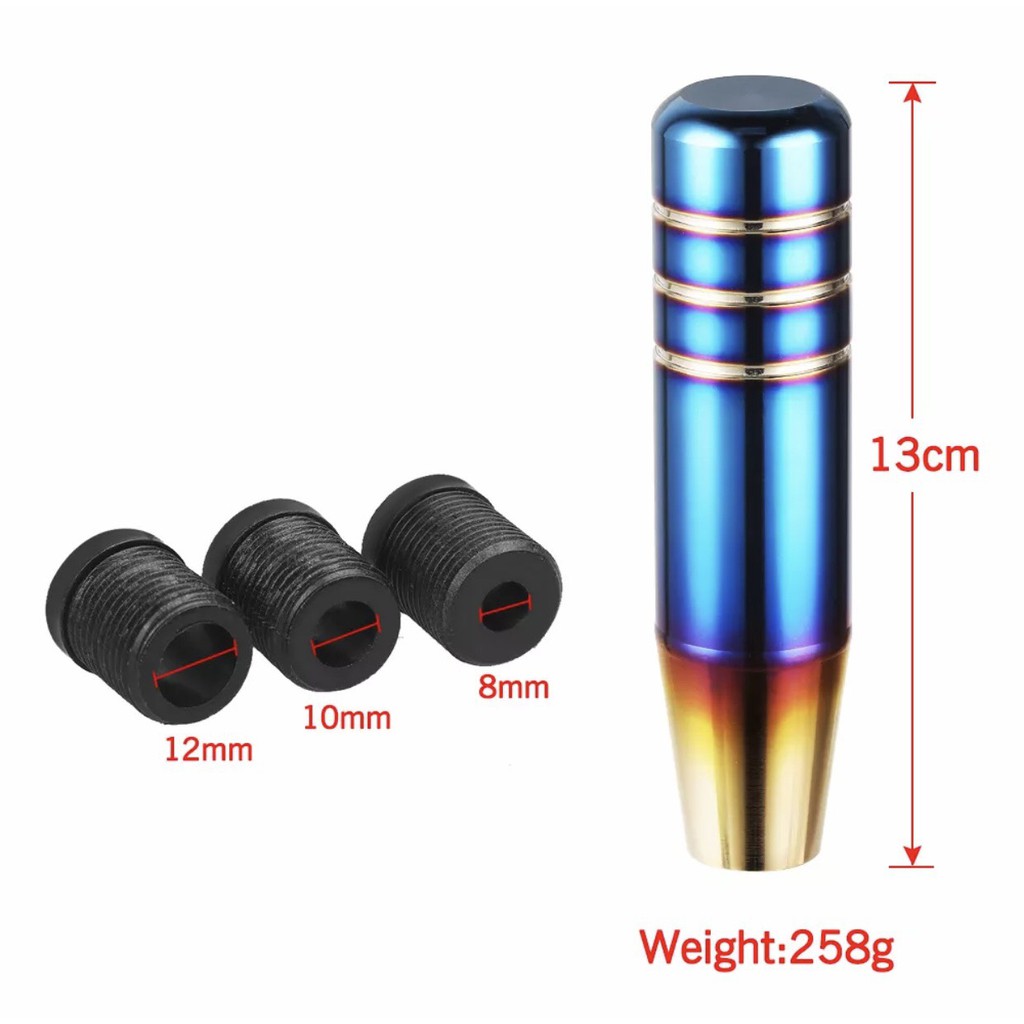 Đầu núm thay thế cần số xe ô tô, xe tải 13cm - Q14
