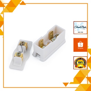Cầu chì điện gắn bảng nổi cc10a sopoka/ chống cháy- màu trắng