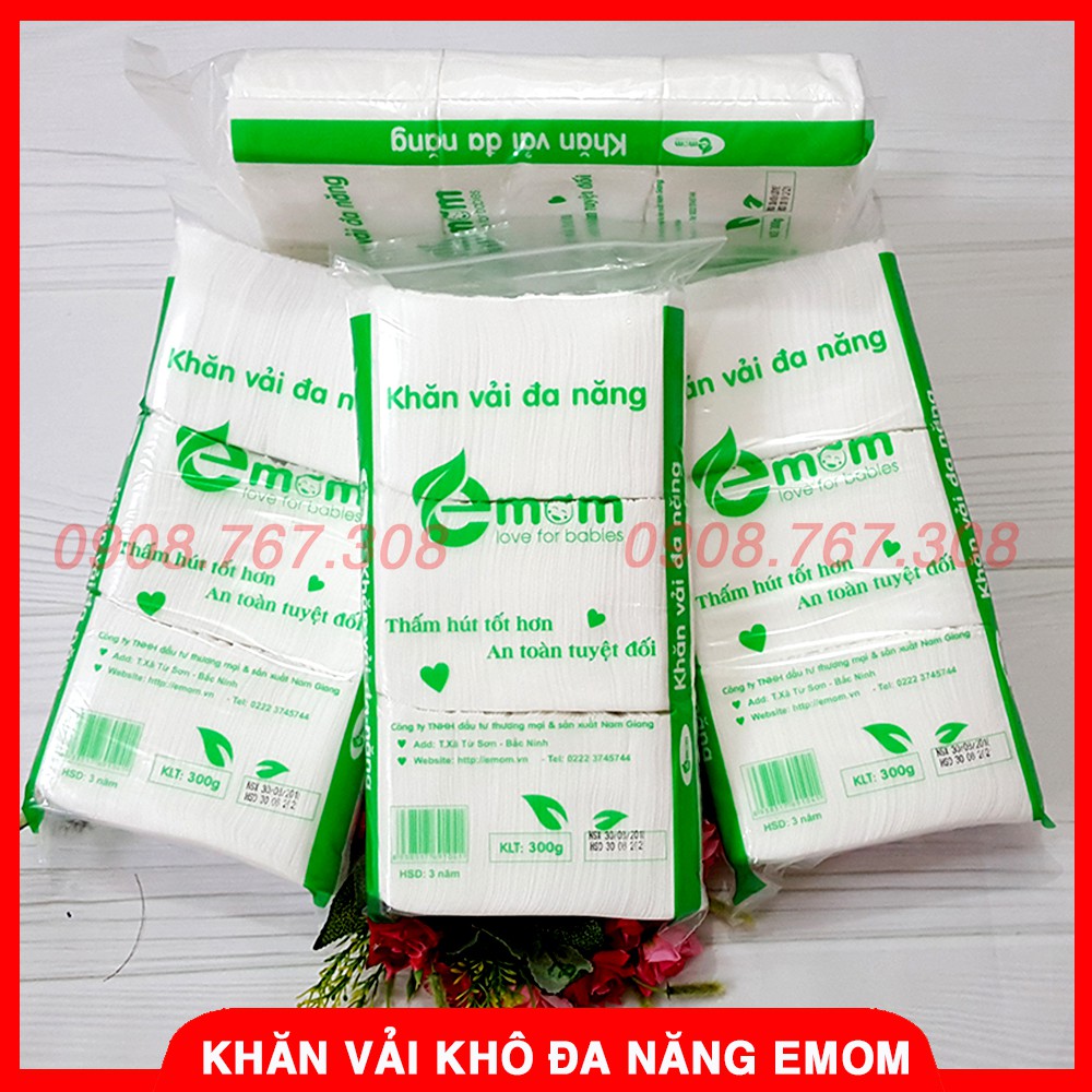 Combo 5 Gói Khăn Vải Khô Đa Năng (Loại 300gr) - 8938517691041x5