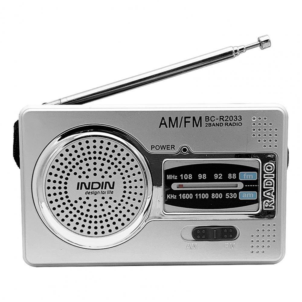 Radio AM / FM Năng Lượng Thấp Có Ăng Ten Thu Sóng Cho Người Lớn Tuổi