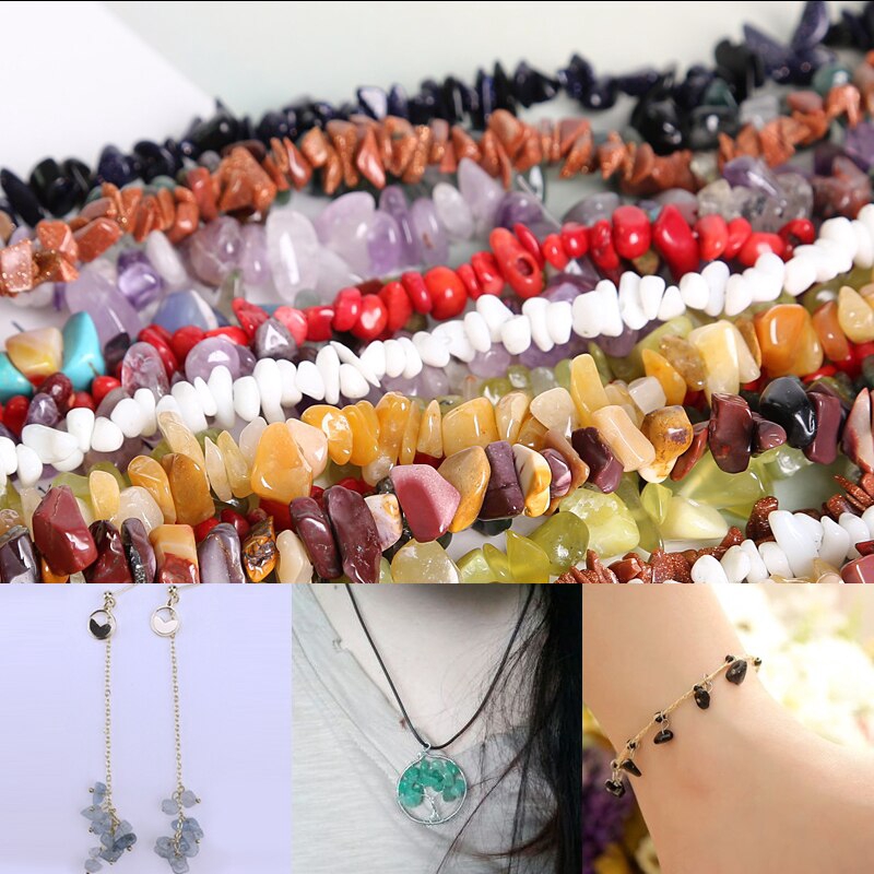 Hạt chip đá nhỏ dùng làm đồ trang sức thủ công 3-5mm/5-8mm