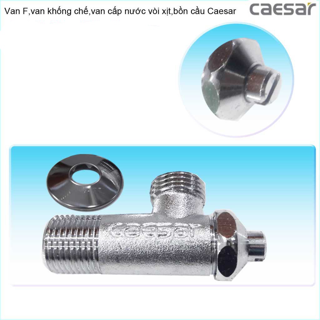 Van giảm áp lực nước Ceasar BF403, van F khống chế bằng đồng vặn vít điều chỉnh chính xác nước