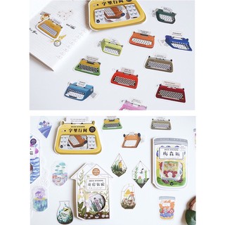 Bộ 40 hình dán trang trí dễ thương