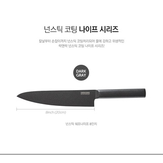 Dao đầu bếp chống dính 33cm lock&lock ckk311