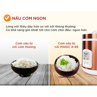 Nồi cơm điện lòng niêu Magic A-88