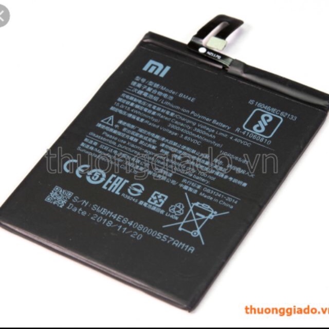 Pin xiaomi BM4E xịn mới 100%dung lượng pin 4000mAh