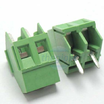 Domino 2 Chân Thẳng 5.08mm Hàn PCB