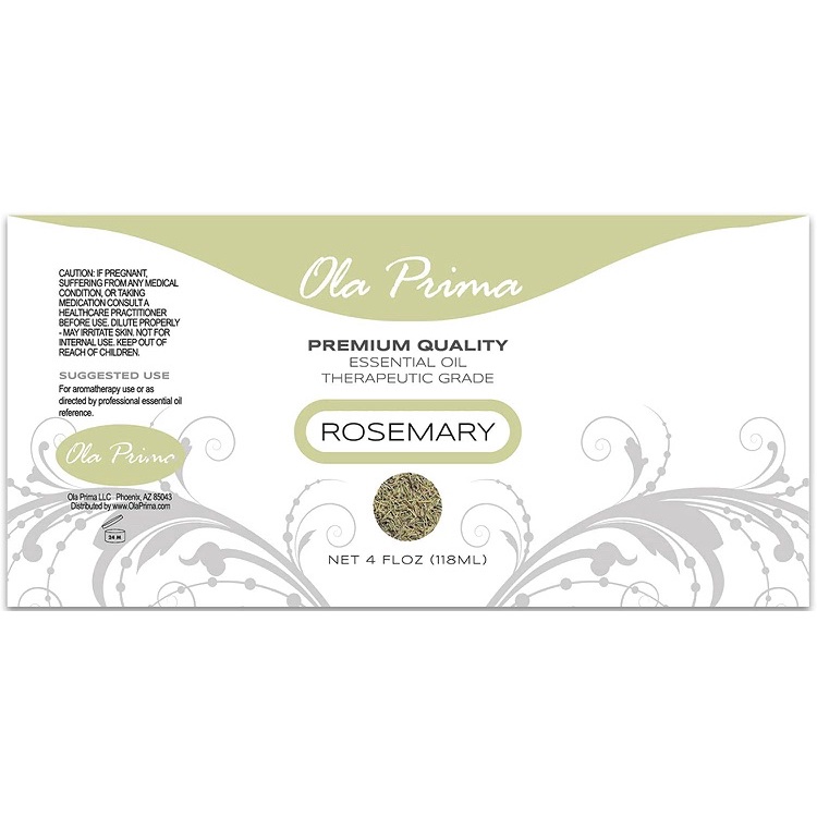 Tinh dầu hương thảo Rosemary Essential Oil Ola Prima 118ml USA
