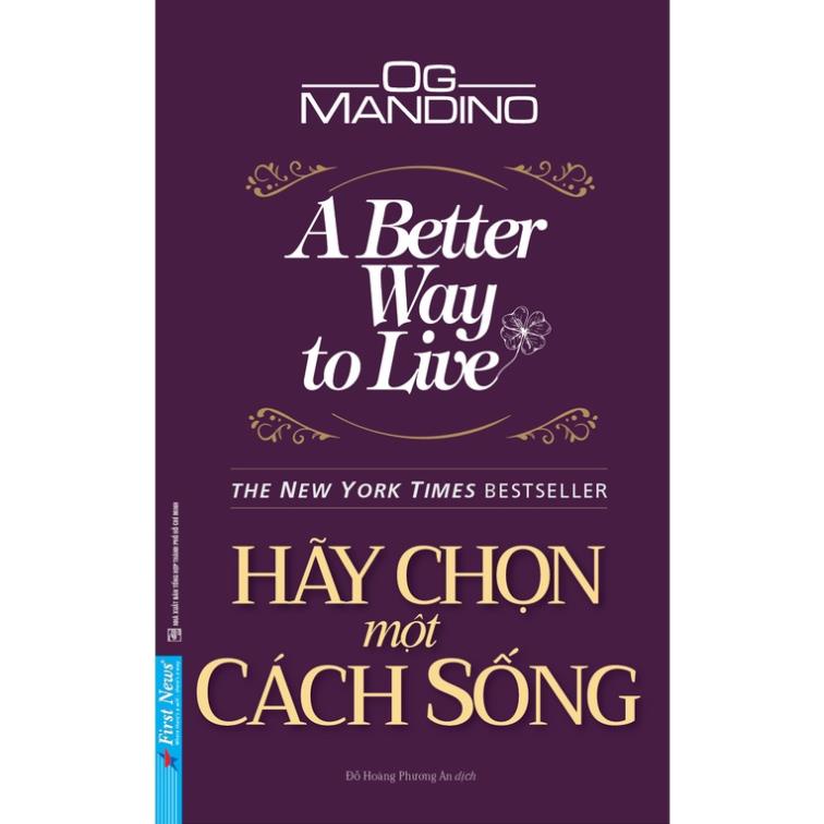 Sách - Combo Bạn Thật Sự Là Ai + Hãy Chọn Một Cách Sống - First News