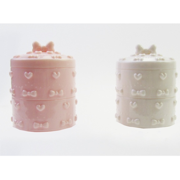 hộp mỹ phẩm lolita 1 tầng 2 tầng thời trang trang điểm trang sức văn phòng DMP12