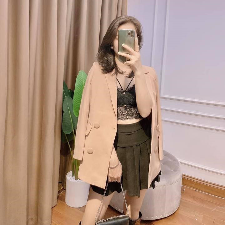 áo blazer nữ, áo blazer nữ 2 lớp Masie hàng thiết kế kiểu dáng hàn quốc siêu sang chảnh | BigBuy360 - bigbuy360.vn