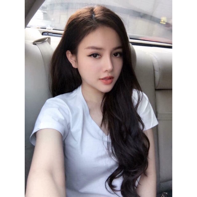 Áo phông pull cotton sz S M L cho nữ 40-60kg chát chọn màu sz