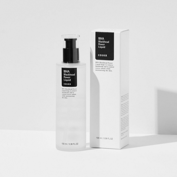 Tẩy Tế Bào Chết Hóa Học Cosrx BHA Blackhead Power Liquid 100ml