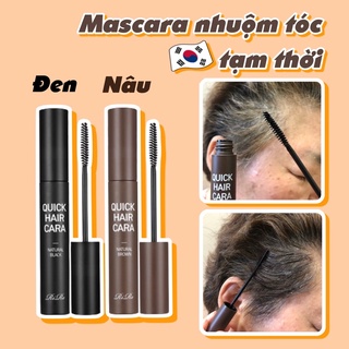 Mascara chải nhuộm tóc bạc tạm thời RIRE QUICK HAIR CARA