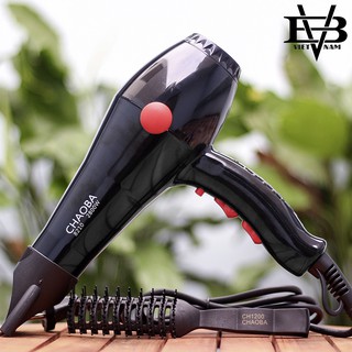 Máy Sấy Tóc công suất lớn 2800W 2 chiều + Tặng lược tạo kiểu Chaoba