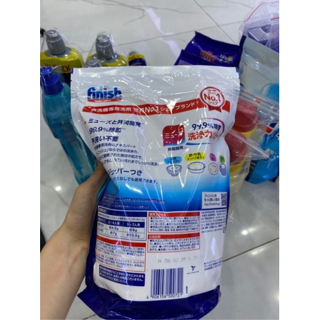 Bột rửa bát finish nhật bản 2,2kg, bột finish japan chuyên dùng cho máy rửa bát nhỏ nội địa nhật và các dòng máy châu âu