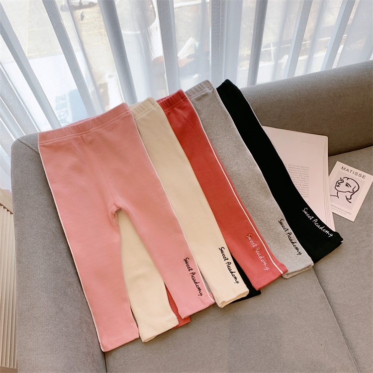 Quần legging cotton giữ ấm thoáng khí thoải mái cho bé