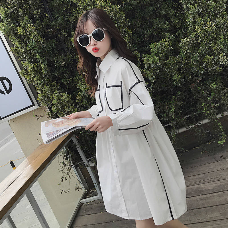 Đầm Dáng Chữ A Tay Dài Lưng Cao Thời Trang Mùa Hè 2020 Cho Nữ đầm bầu váy nữ váy bé gái váy dài chân váy dài váy nữ chân váy dài