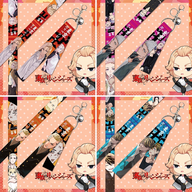 Tmdbyx Móc Khóa Gắn Dây Ruy Băng Anime Revengers Sano Manjirou Hanagaki Takemichi Tachibana Kawata