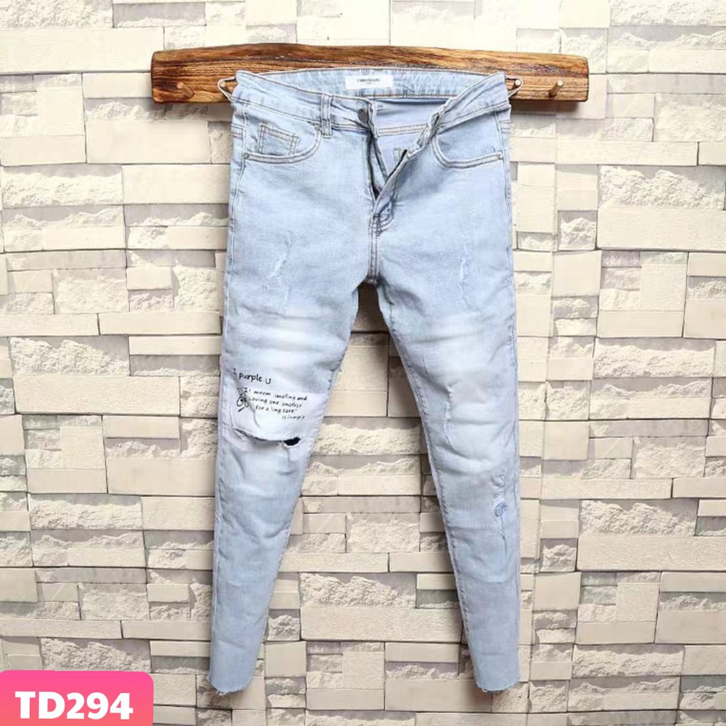 Quần Jean Nam Chất Bò Cao Cấp AD294 Nhiều Mẫu Hot | BigBuy360 - bigbuy360.vn