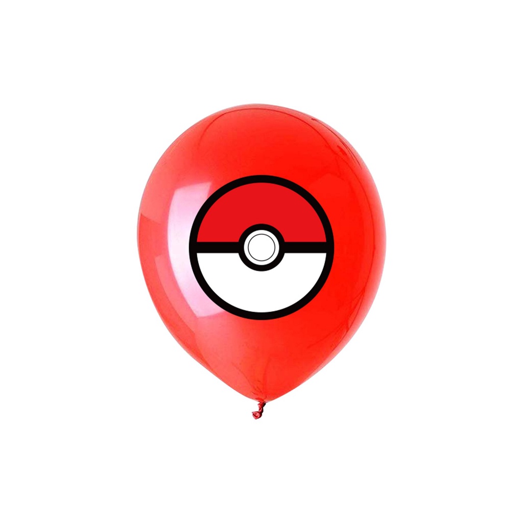 Mới Set 10 Bong Bóng Pokemon Trang Trí Tiệc Sinh Nhật Mới
