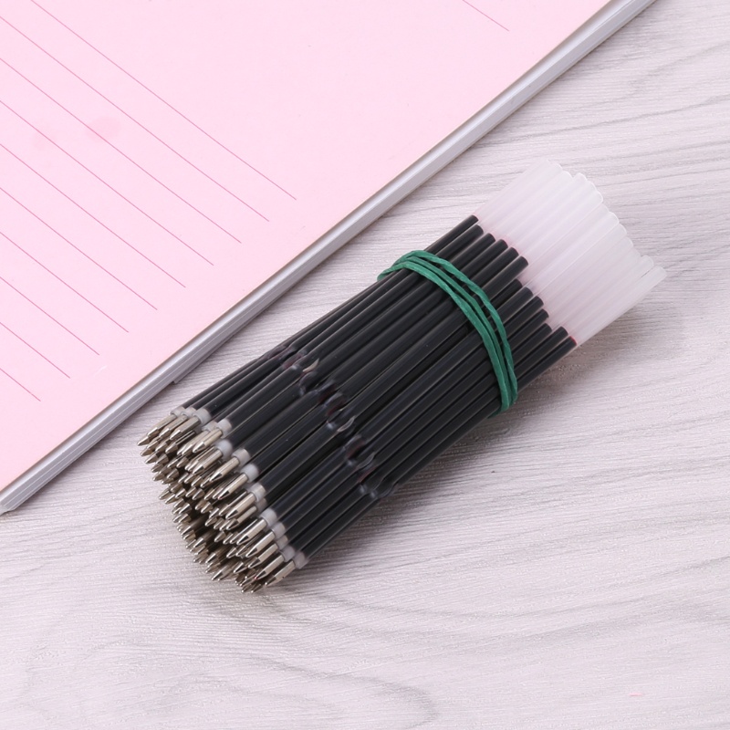 Set 100 Ruột Bút Bi 0.7mm Màu Xanh Dương / Đen / Đỏ