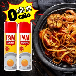 ✅[CHÍNH HÃNG]✅ PAM 12 oz ( ~ 1200 lần xịt ) [ chai mới ] Dầu Ăn Kiêng 0 calories Dạng Xịt hạt cải Pam original 12 oz