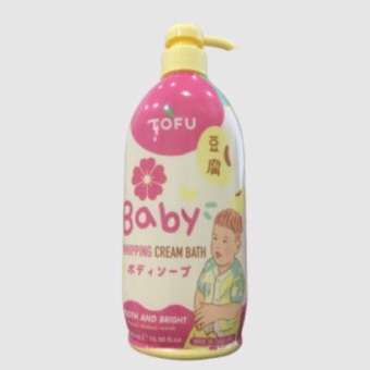 Kem Tắm Cho Trẻ Em Tofu Baby Whipping Cream Bath Thái Lan 500ml