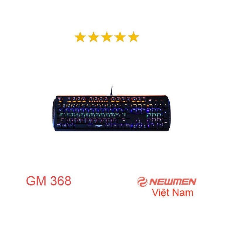 Phím Gaming cơ Newmen GM368(GM819)- Tặng kê tay