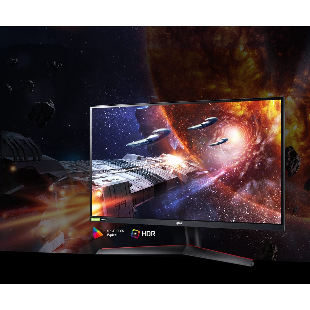 Màn Hình Máy Tính LG UltraGear 27'' IPS QHD 144Hz 1ms (GtG) NVIDIA G-SYNC Compatible HDR 27GN800-B - Hàng Chính  Hãng