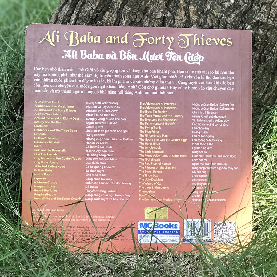 Sách - Truyện Song Ngữ Anh - Việt: Ali Baba And Forty Thieves - Ali Baba Và Bốn Mươi Tên Cướp | BigBuy360 - bigbuy360.vn