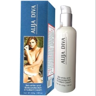 Kem Tắm Trắng Da Toàn Thân Bằng Thảo Dược Alija Diva