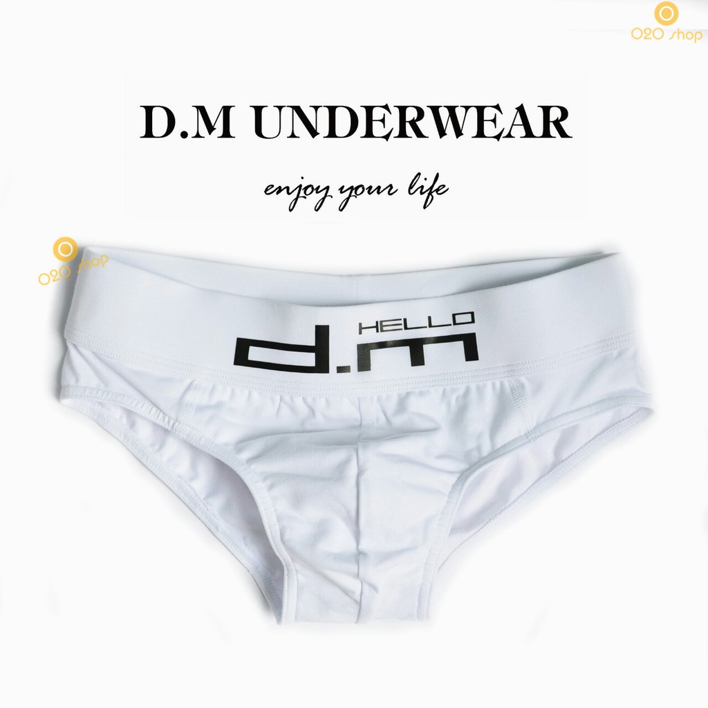 Quần lót nam tam giác cao cấp, sịp nam tam giác thun cotton Hiệu DM LN022