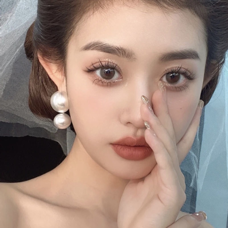 Bông Tai Đính Ngọc Trai Cao Cấp Sang Trọng Thời Trang Cho Cô Dâu