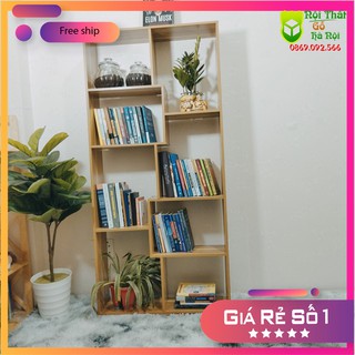 🔴 free ship 🔴 kệ sách , kệ sách gỗ để sàn rộng 60cm siêu đẹp