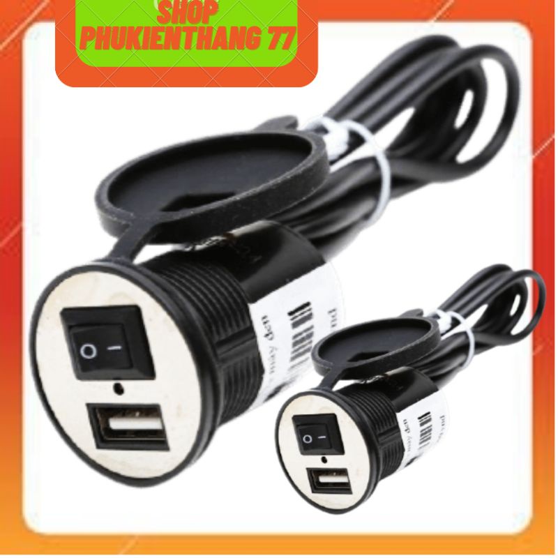 CÓC SẠC TRÊN XE MÁY