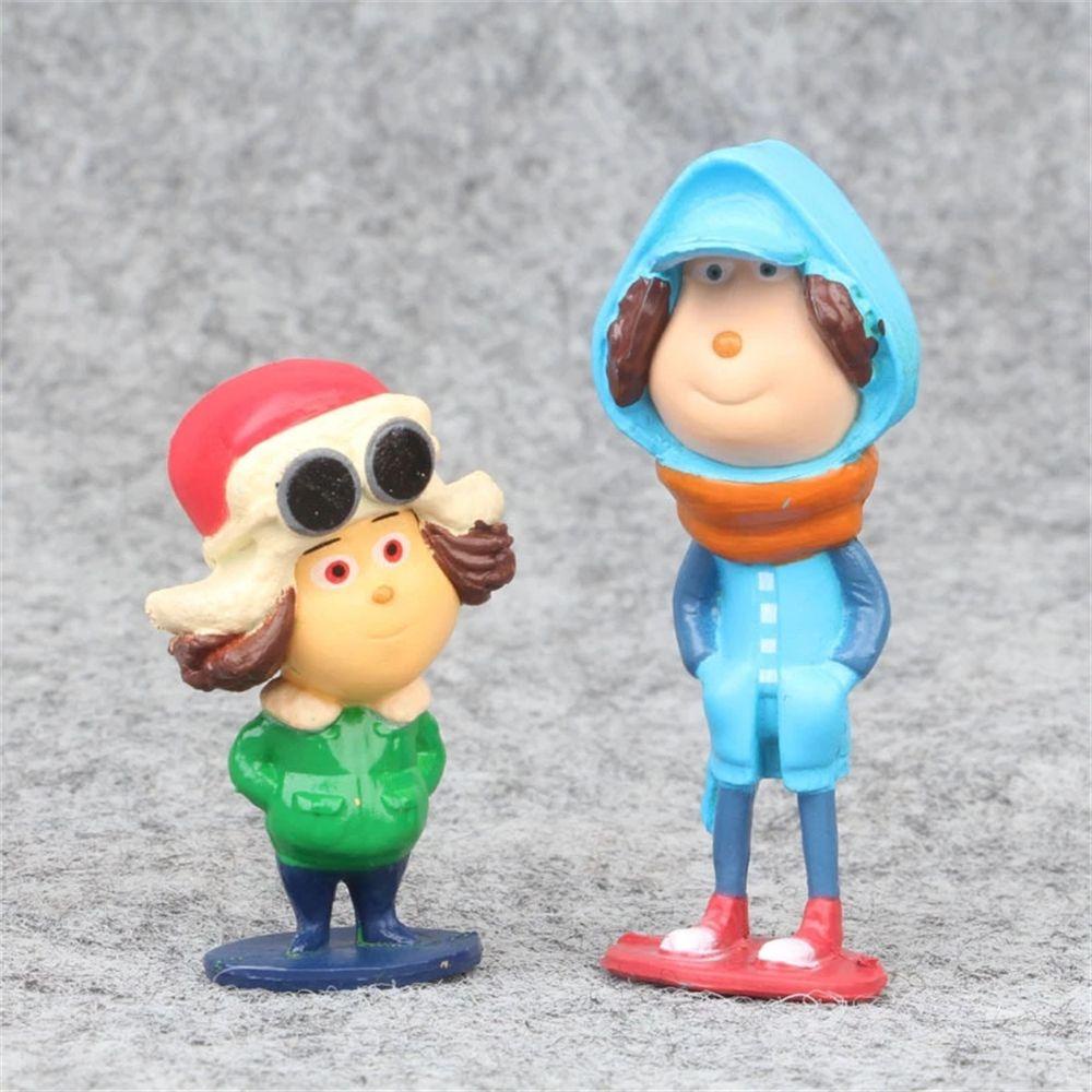 Set 12 Mô Hình Nhân Vật Hoạt Hình Trang Trí