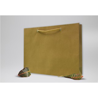 Freeship 99k TQ_Túi Giấy Kraft Trơn Giá Rẻ Các Cỡ - [Combo 20] Túi Giấy Kraft Nâu Dày Size M ( 28.5x25x10 cm)
