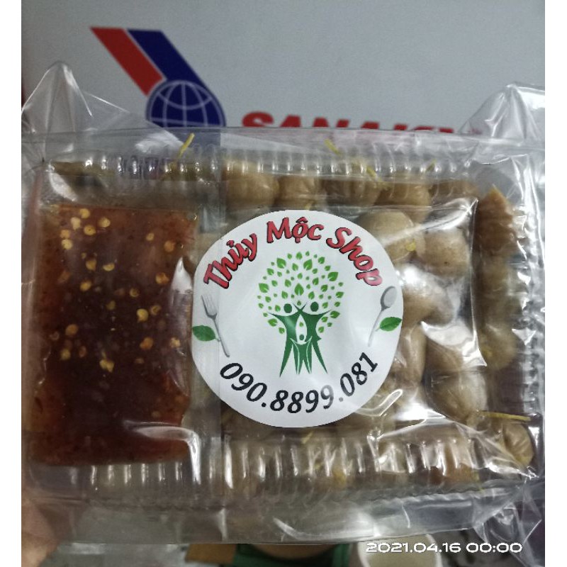 100 viên NEM CHUA CÁ THÁC LÁC + Tặng kèm sốt chấm - ĐẶC SẢN CAMPUCHIA