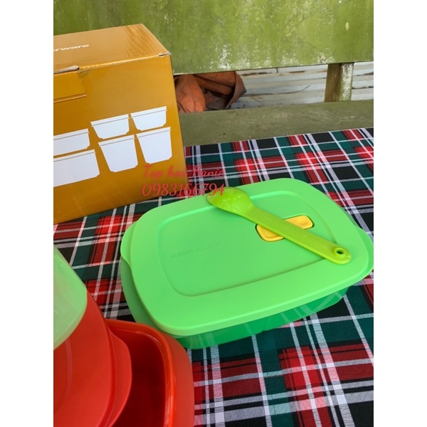 SET HỘP CƠM TUPPERWARE SẴN