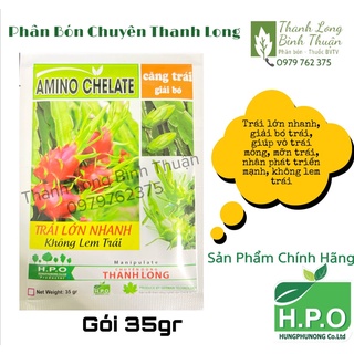 Phân Bón Chuyên Thanh Long - Amino Chelate - Căng Trái - Giải Bó - Không Lem Trái - Gói 35g