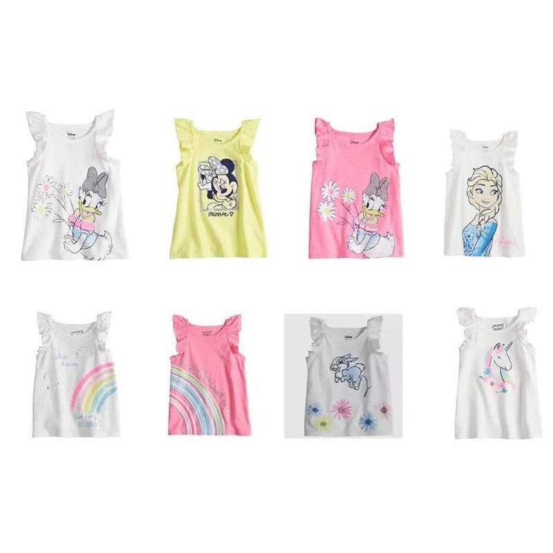 Áo bé gái cánh tiên xuất dư xịn Disney size 12m-7tuổi. Hàng A bao lỗi