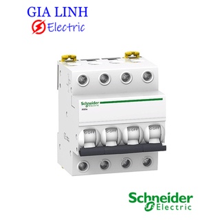 Cầu dao tự động/aptomat tự động ik60n mcb 4p 6a-63a 400v schneider