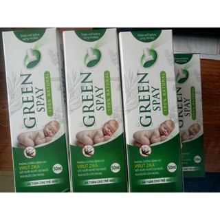 Xịt muỗi thảo dược Green spay