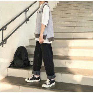 QUẦN JEANS ĐEN BASIC