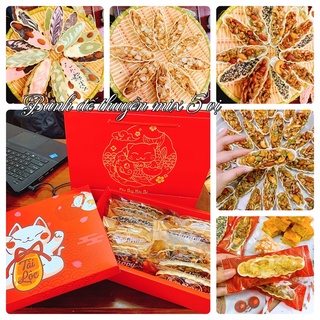Bánh đế thuyền mix 3 vị 500g ( Bánh mix hạt Healthy hot trent 2023)