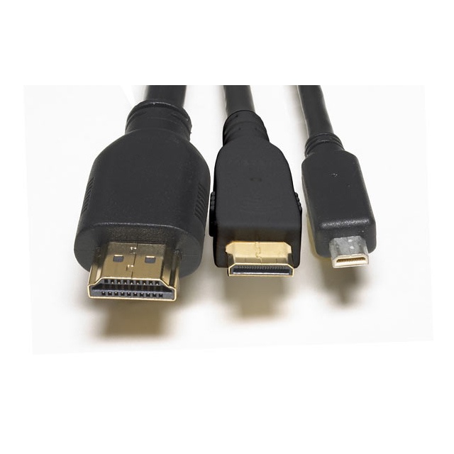 Dây cáp mini HDMI, micro HDMI cho máy ảnh máy quay sony, canon, nikon...