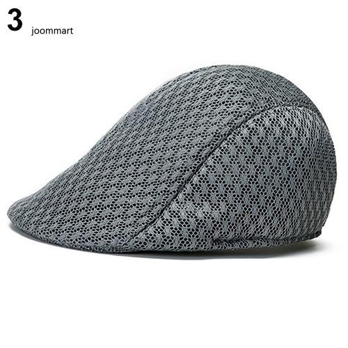 Mũ Beret Lưới Chống Nắng Phẳng Chơi Golf Newsboy Cabbie Unisex