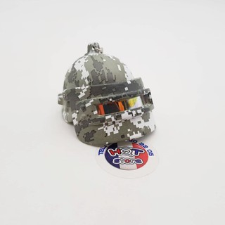 Móc khóa nón PUBG cấp 3 bản Camo Edition 6 cm