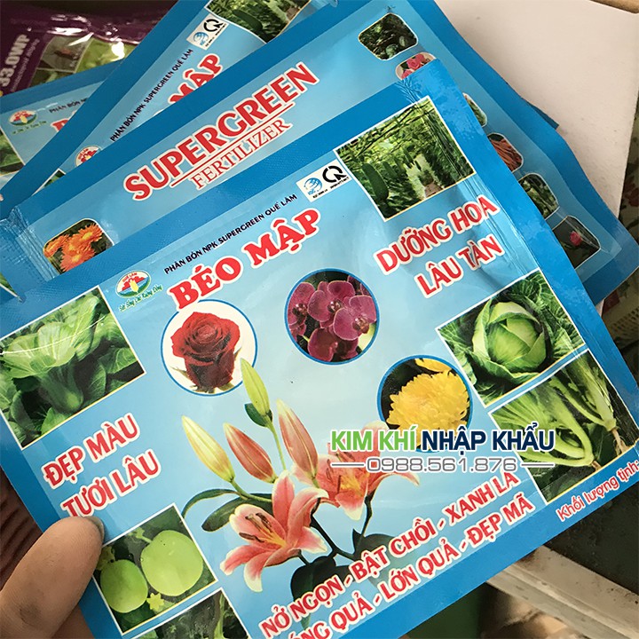 Phân bón NPK Béo Mập đẹp màu, tươi lâu, dưỡng hoa lâu tàn - T47